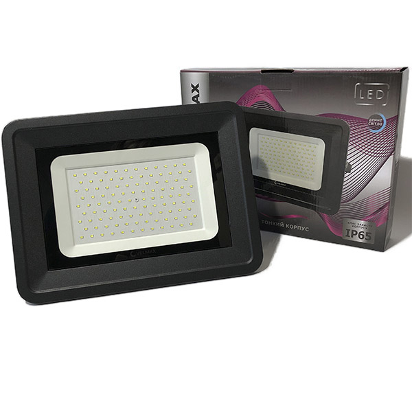 

LED прожектор Velmax, 100W, 9000Lm, 6200К (4424)