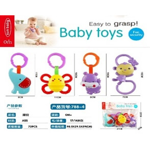

Набор погремушек на кольце 4 шт 788-4 A-Toys (788-4)
