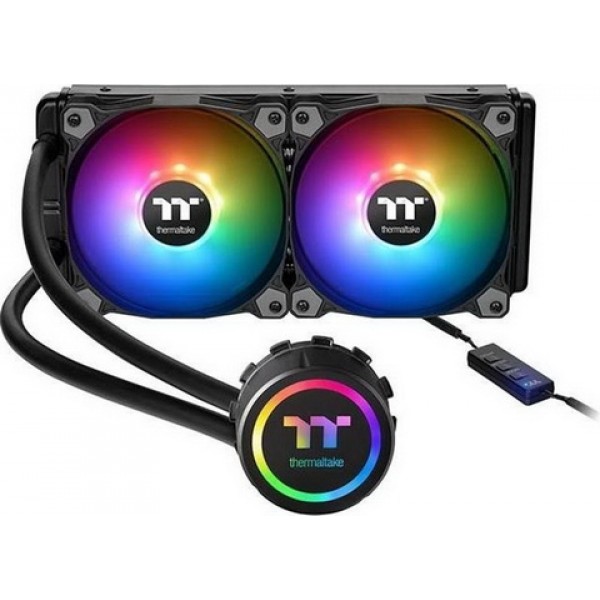 

Система водяного охлаждения Thermaltake Water 3.0 240 ARGB Sync (CL-W233-PL12SW-A), Intel: 2066/20113/2011/1366/1156/1155/1151/1150, AMD: FM2/FM1/AM4/AM3+/AM3/AM2+/AM2, 2х120мм, 4-pin