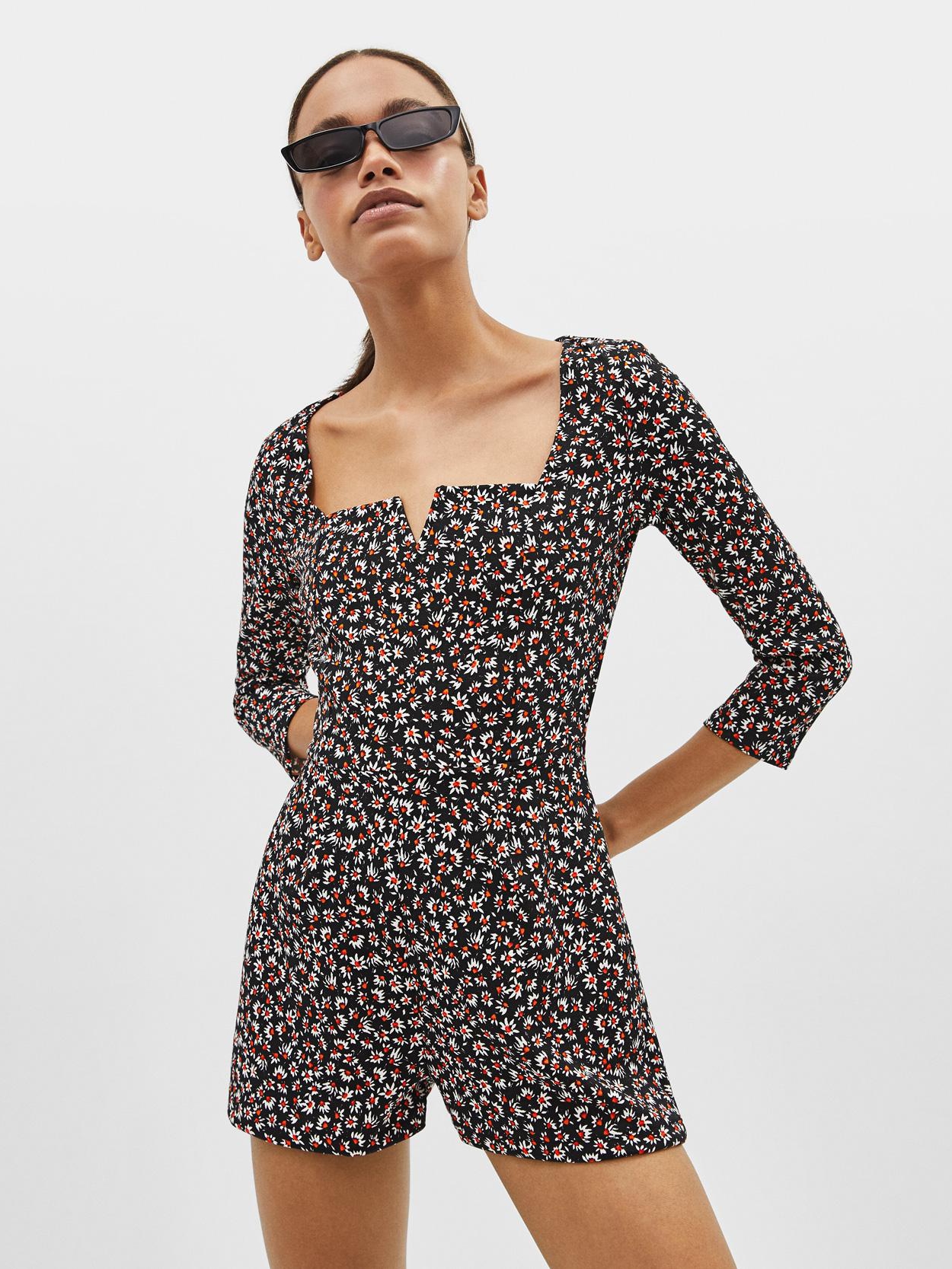 

Комбинезон Bershka 2858/326/060-ACOZ XS Черный