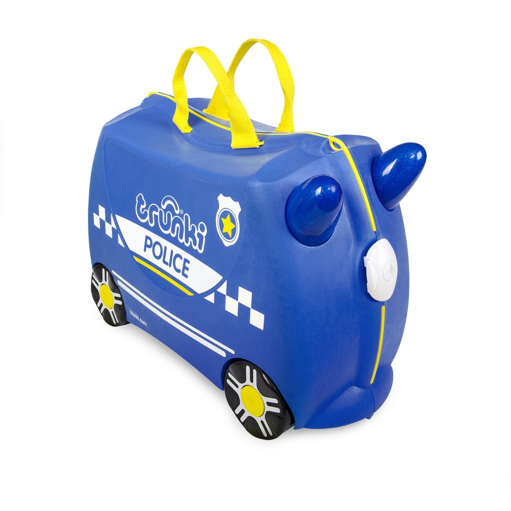 

Детский дорожный чемодан Trunki Percy the Police Car + наклейки