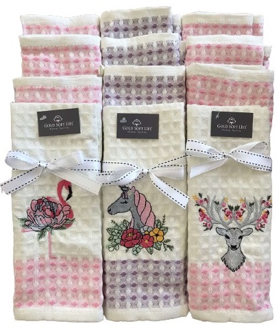 

Набор кухонных полотенец Gold Soft Life Гуалите 35х55 12 шт (ts-02690)