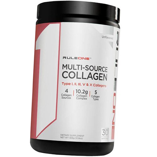 

Коллаген, Multi-Source Collagen, Rule 1 306г Без вкуса (68408002)