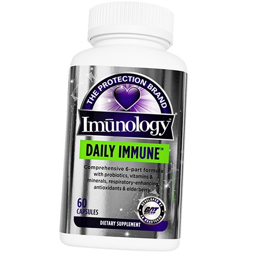 

Комплекс для иммунитета, Immunology Daily Immune, GAT Sport 60капс (71129002)