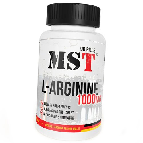 

Аргинин, L-Arginine 1000, MST 90таб (27288015)
