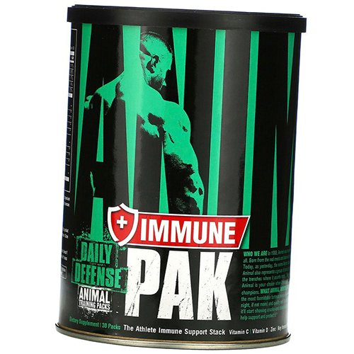

Комплекс для иммунитета, Animal Immune Pak, Universal Nutrition 30пакетов (36086020)
