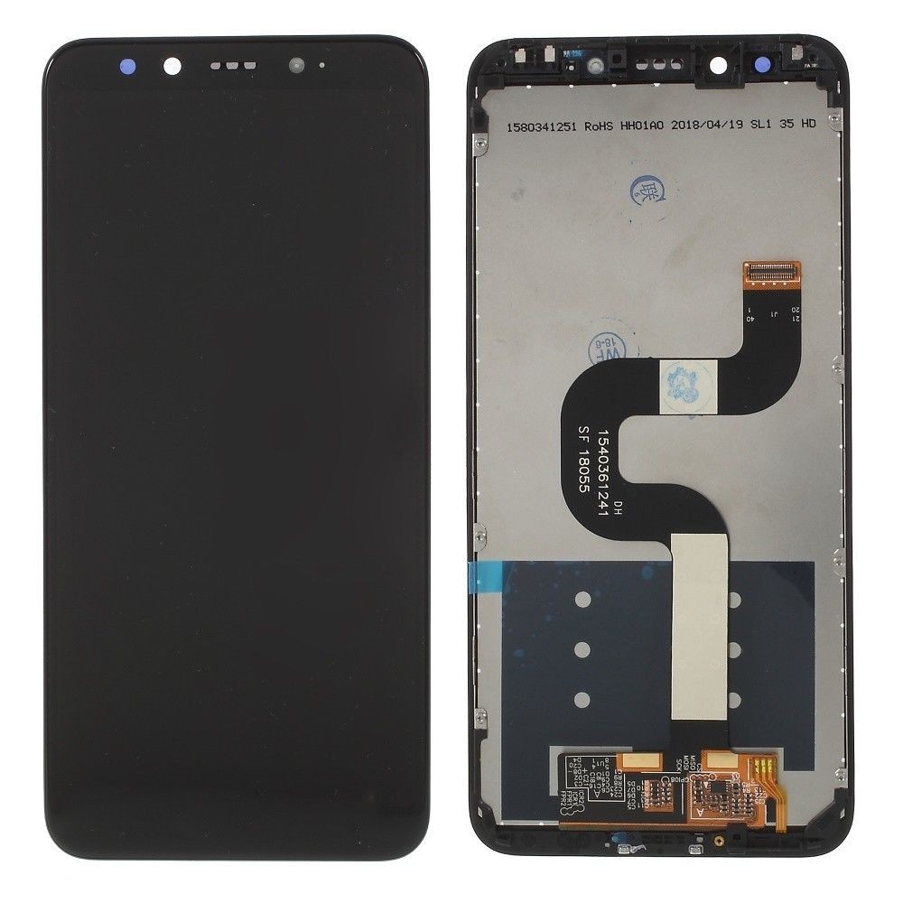 

Дисплей для Xiaomi Mi A2 / Mi6x с сенсором (тачскрином) и рамкой черный