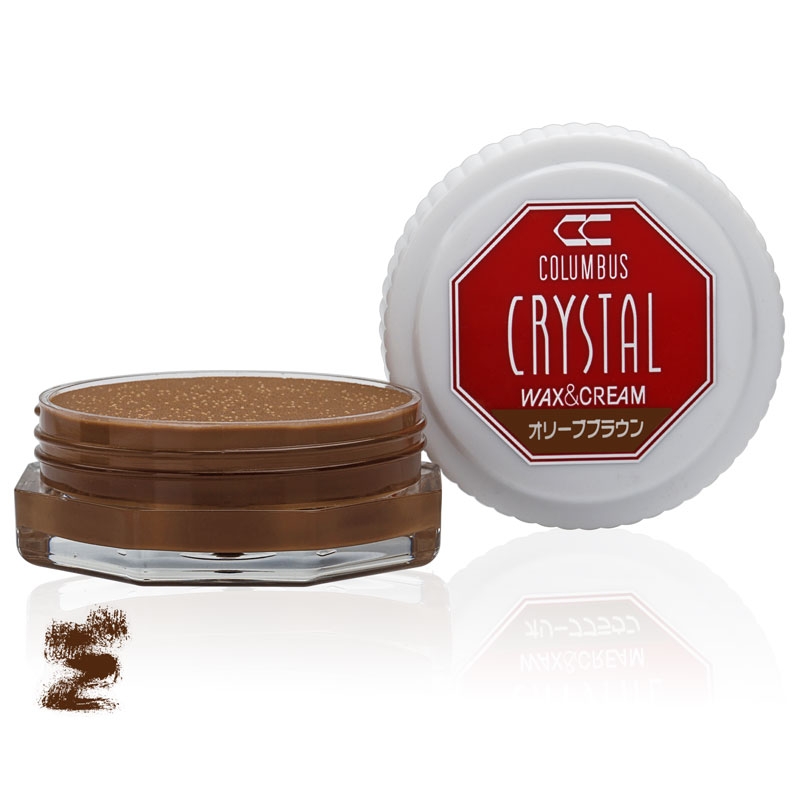 

Воск для обуви оливковый 785 Columbus Crystal Wax&Cream, 35 мл