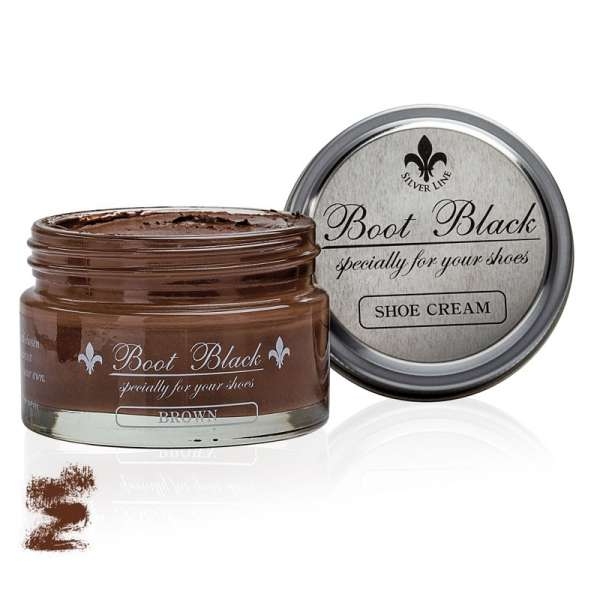 

Крем для обуви коричневый 504 Boot Black Shoe Cream, 55 мл