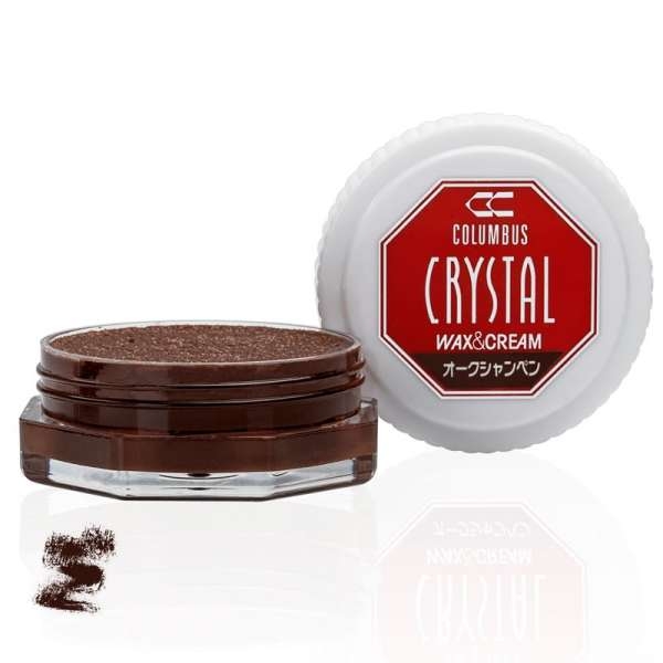 

Воск для обуви коричневый 822 Columbus Crystal Wax&Cream, 35 ml