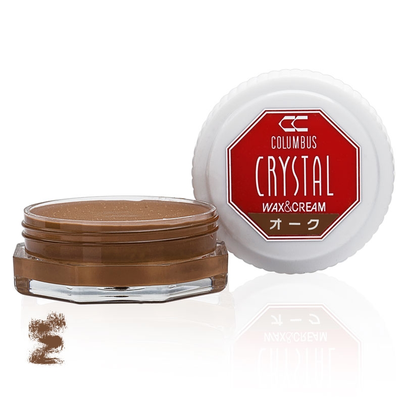 

Воск для обуви коричневый 488 Columbus Crystal Wax&Cream, 35 мл
