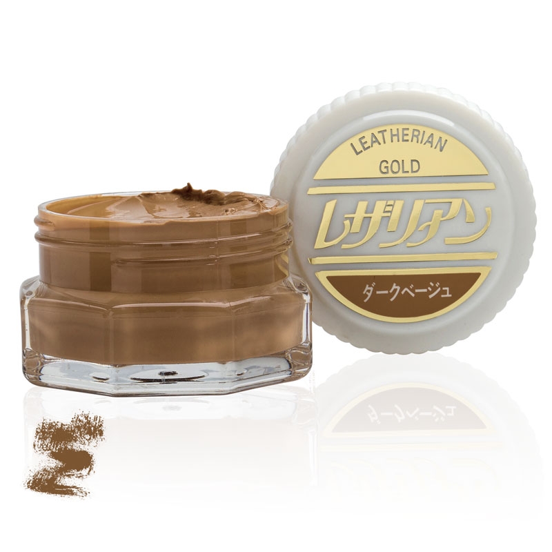 

Крем для обуви темно бежевый 481 Columbus Leatherian Gold, 40 мл