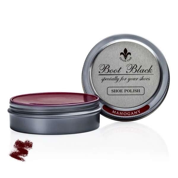 

Паста цвета махагон для полировки обуви Boot Black Shoe Polish