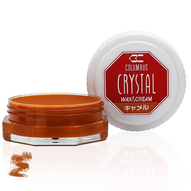 

Воск для обуви светло коричневый 570 Columbus Crystal Wax&Cream, 35 мл