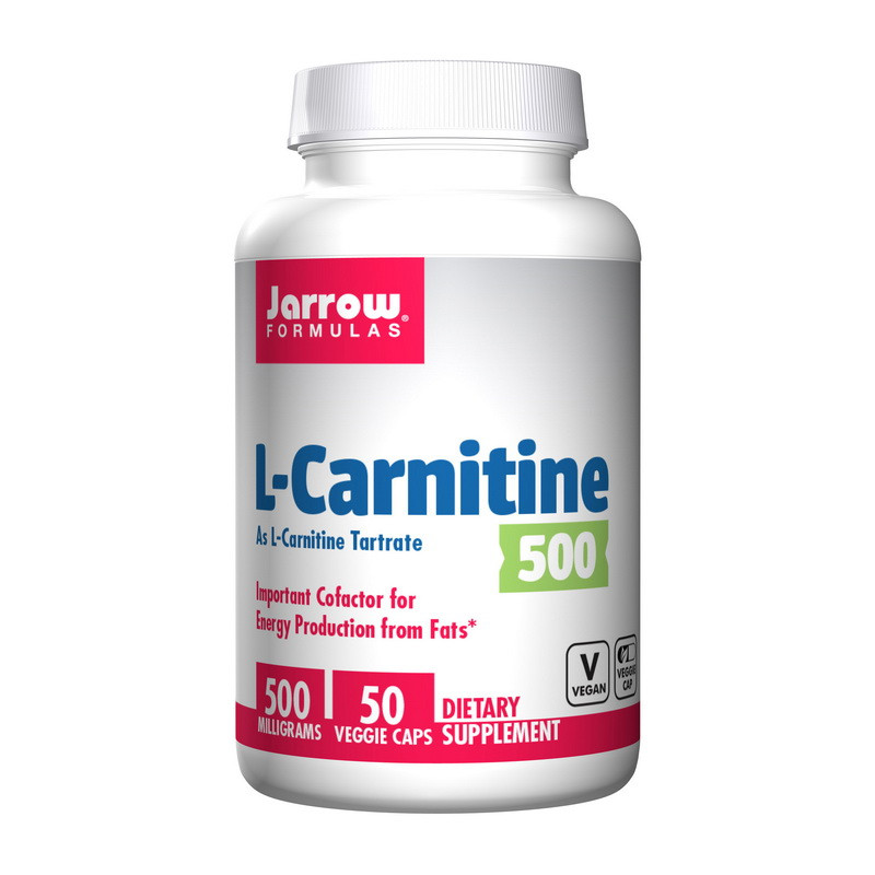 

Жиросжигатель Л-карнитин Jarrow Formulas L-Carnitine 500 mg (50 veg caps)