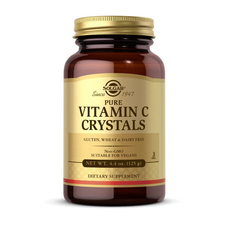 

Витамин C кристаллы Солгар / Solgar Vitamin C Crystals (125 g, pure)