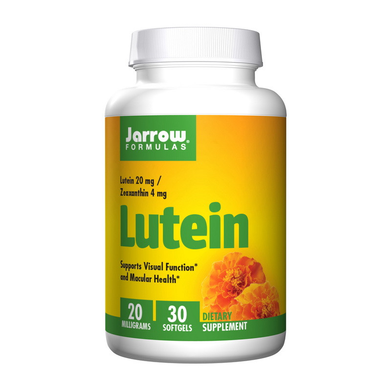 

Лютеин для глаз Jarrow Formulas Lutein 20 mg (30 softgels)