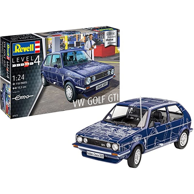 

Сборная модель Revell VW Golf GTI Builders Choice (REV-07673)