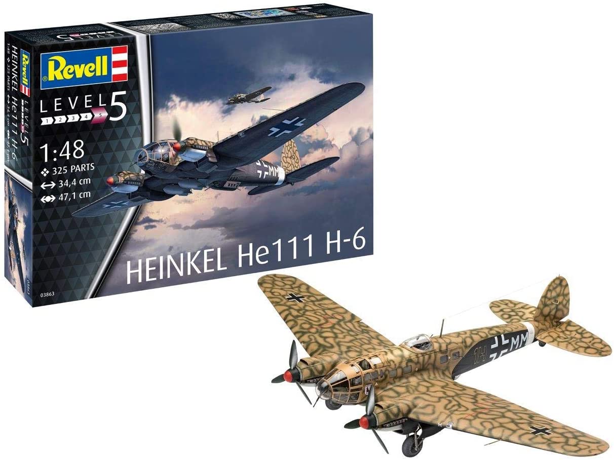 

Сборная модель Revell Heinkel He111 H-6 (REV-03863)