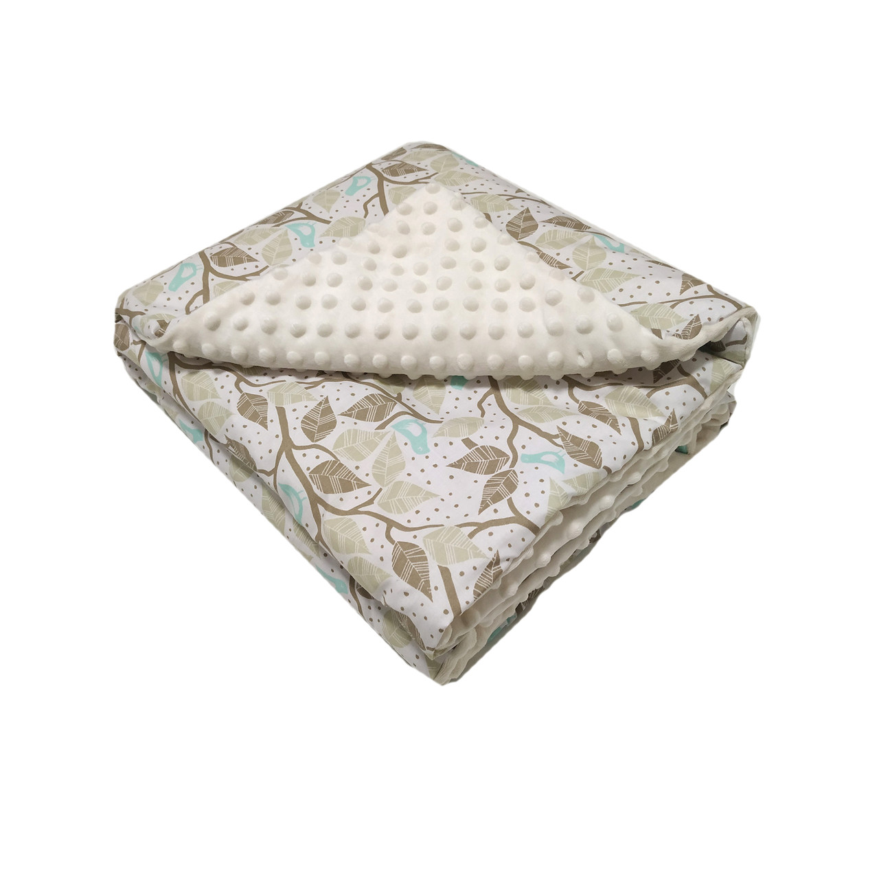 

Одеяло для новорожденного утепленное Веточки