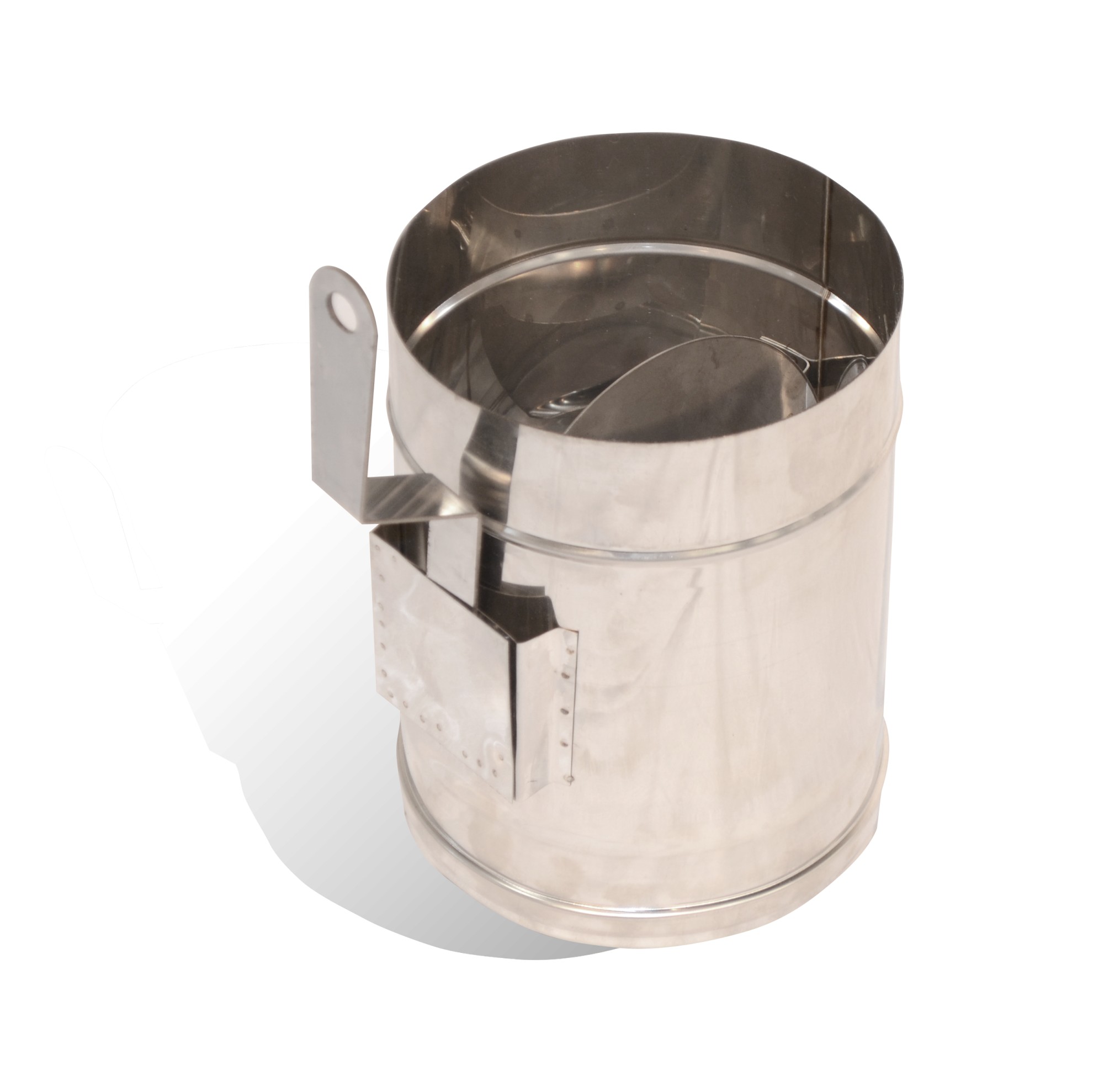 

Регулятор тяги із нержавіючої сталі з термоізоляцією в оцинкованому кожусі Versia-Lux ф 300 / 360 мм товщина 0,6 мм