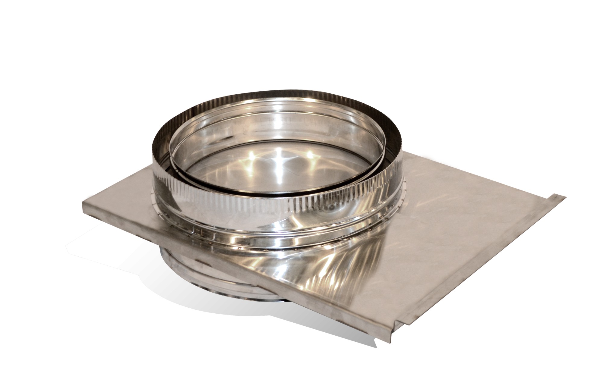 

Шибер із нержавіючої сталі з термоізоляцією в нержавіючому кожусі Versia-Lux ф 200 мм товщина 0,8 мм