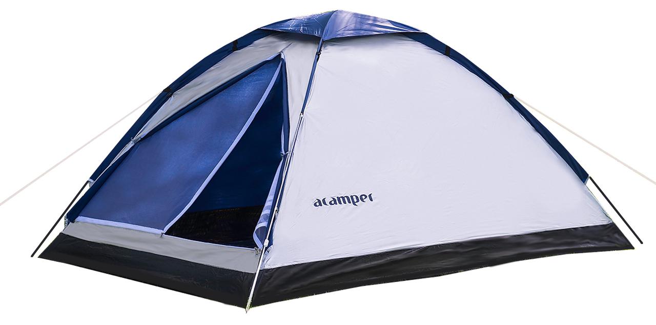 

Палатка 2-х местная Acamper Domepack2 2500 мм Бело-синяя