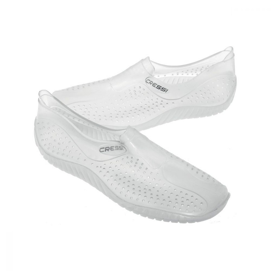 

Тапочки Cressi Sub Water shoes резиновые прозрачные Прозрачный 40