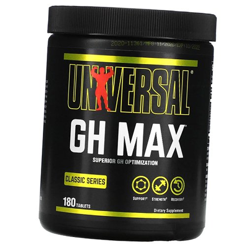 

Стимулятор гормона роста, GH Max, Universal Nutrition 180таб (13086005)