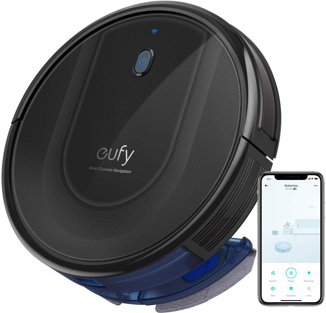

Робот-пылесос ANKER Eufy RoboVac G10 Hybrid Black