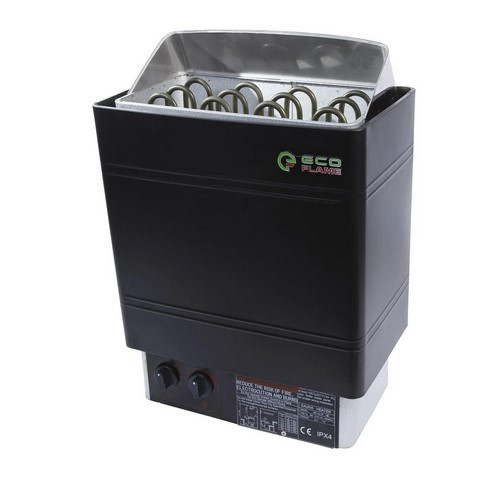 

Электрокаменка для сауны и бани EcoFlame AMC 90-D 9 кВт + пульт CON4