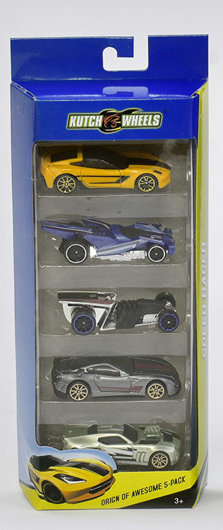 

Набор игрушечных машин Kutch Wheels металлопластиковый, разноцветный (D203363)