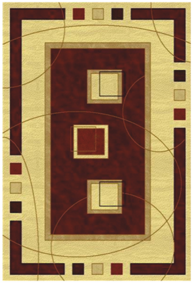 

Ковер AMBER 2.5х3.5м. BORDO/KEMIK 00459A
