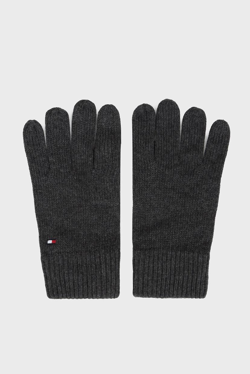 

Мужские серые перчатки PIMA COTTON Tommy Hilfiger OS AM0AM05179