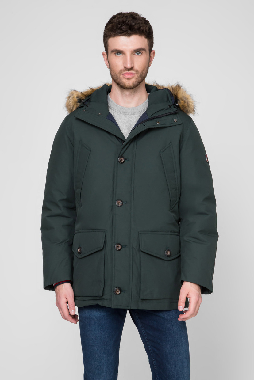 

Мужская зеленая пуховая парка HAMPTON DOWN Tommy Hilfiger XL MW0MW11504