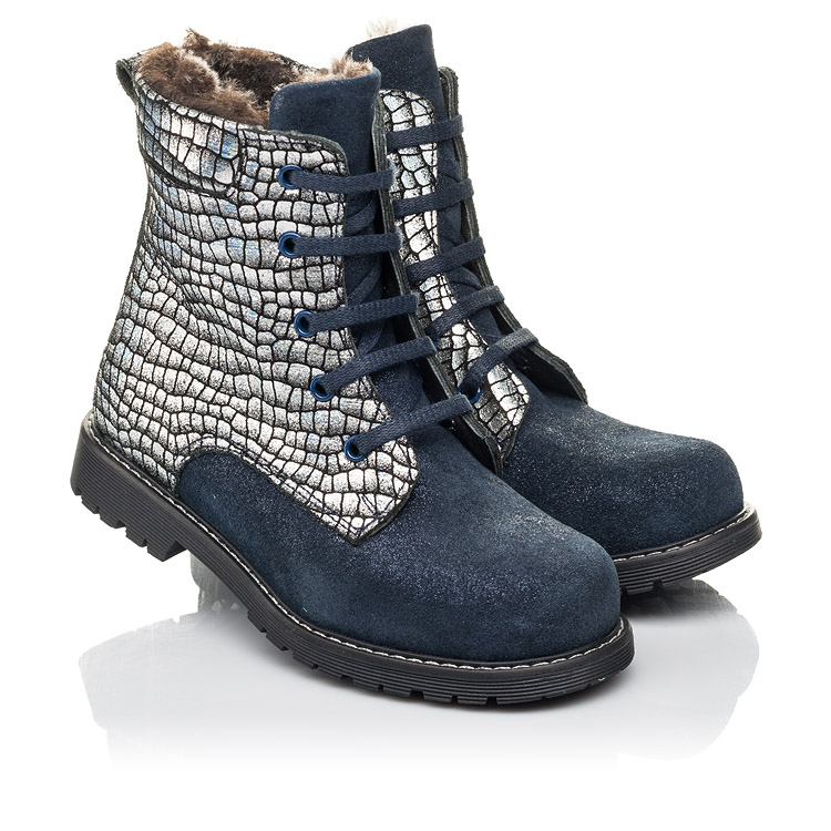 

Зимние ботинки на меху Woopy Fashion 20 синий (4427)