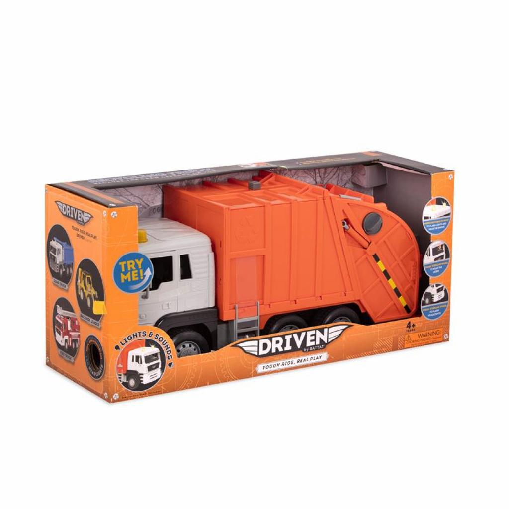 

Машина DRIVEN Standard Мусоровоз оранжевый (WH1100Z) (WH1100Z)