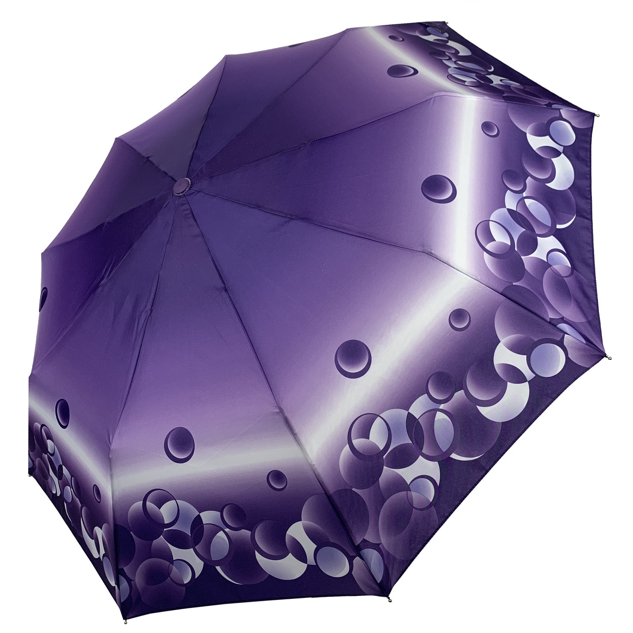 

Женский зонт полу-автомат SL 9 спиц анти-ветер Фиолетовый (ЗТ35015-4)