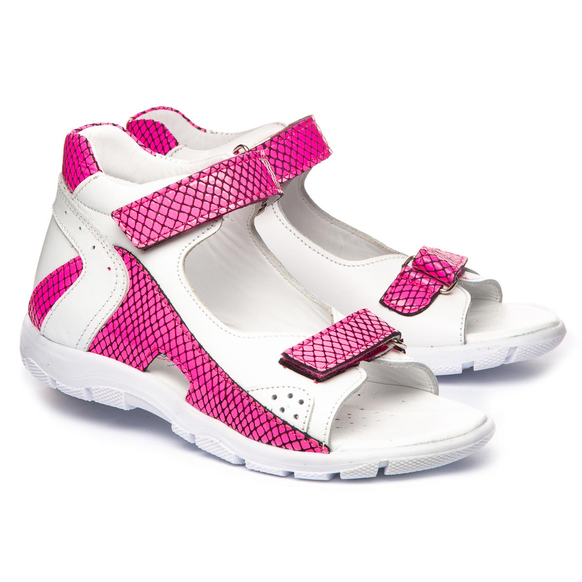 

Босоножки Theo Leo RN1262 33 21.6 см Бело-розовые