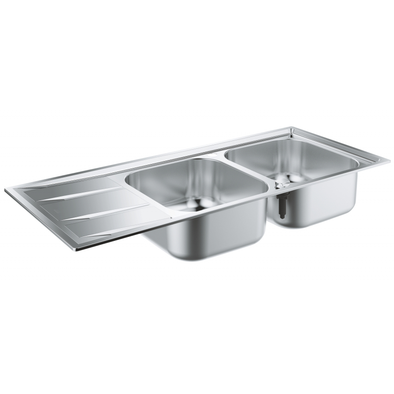 

Кухонная мойка Grohe Sink K400 двойная с крылом 31587SD0