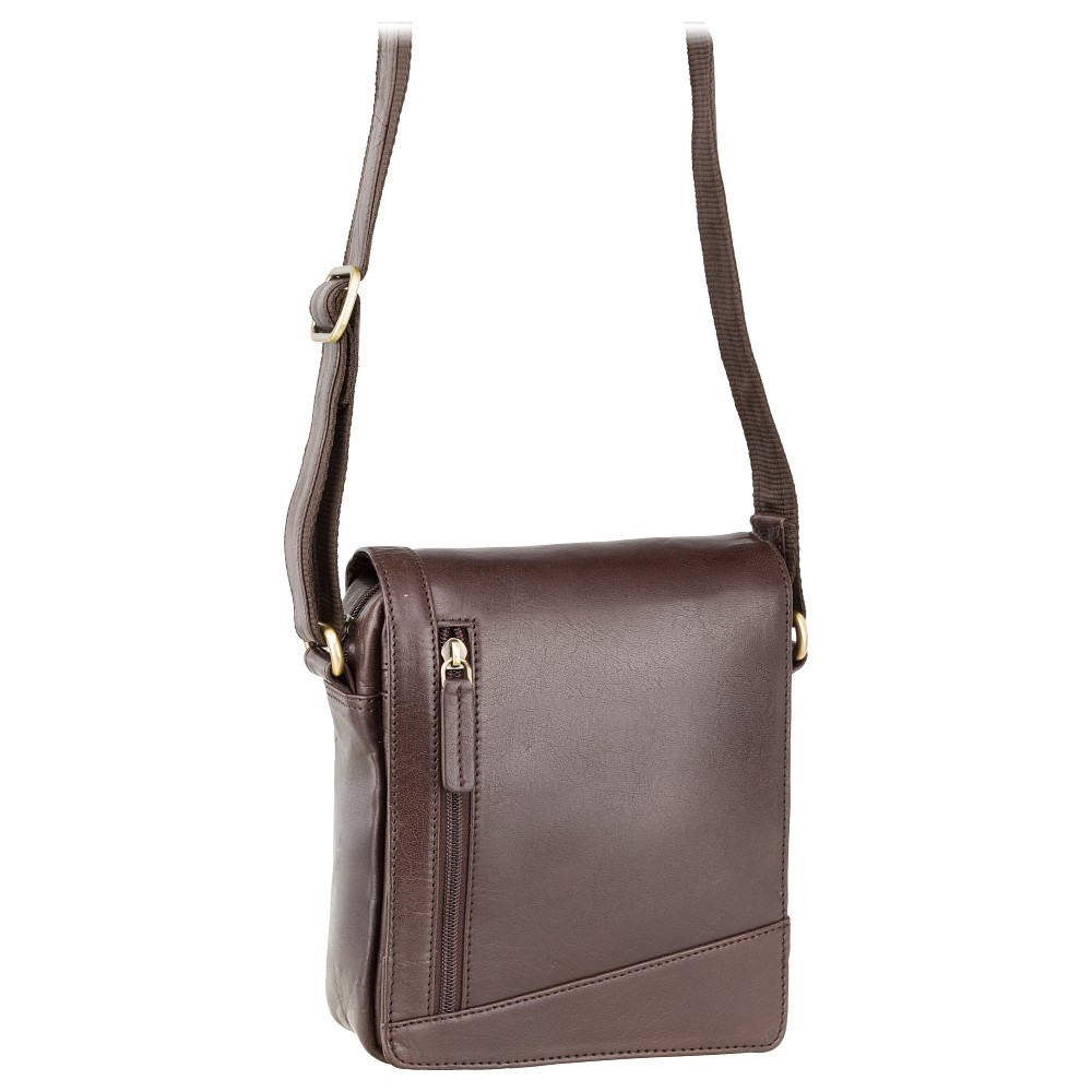 

Сумка мужская кожаная Visconti S7 Messenger Bag A5 Brown