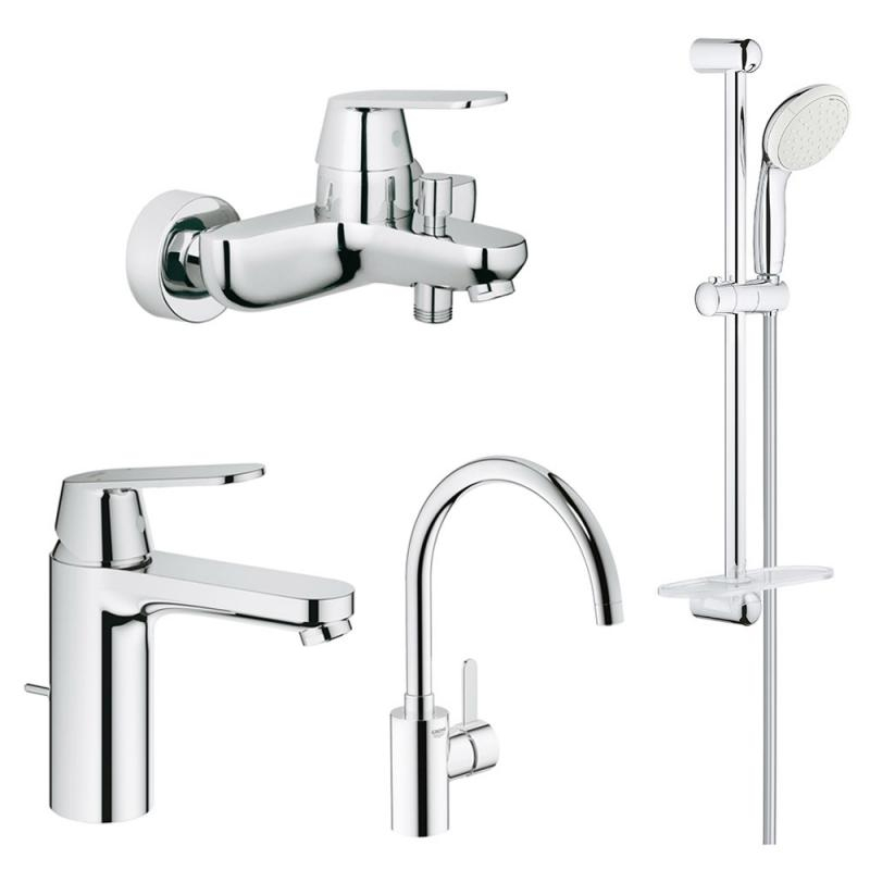 

Набор смесителей для кухни и ванной Grohe Eurosmart Cosmopolitan (126115MK)