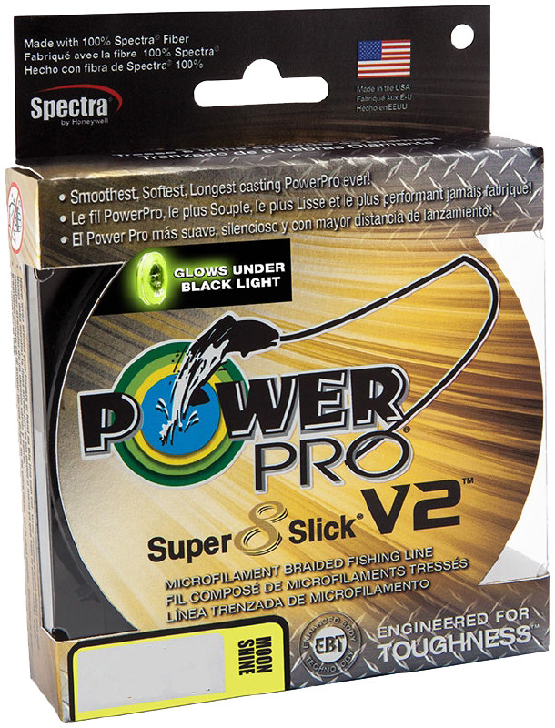 

Шнур Power Pro Super 8 Slick V2 135m 0,23mm 17kg Moon Shine (129309)