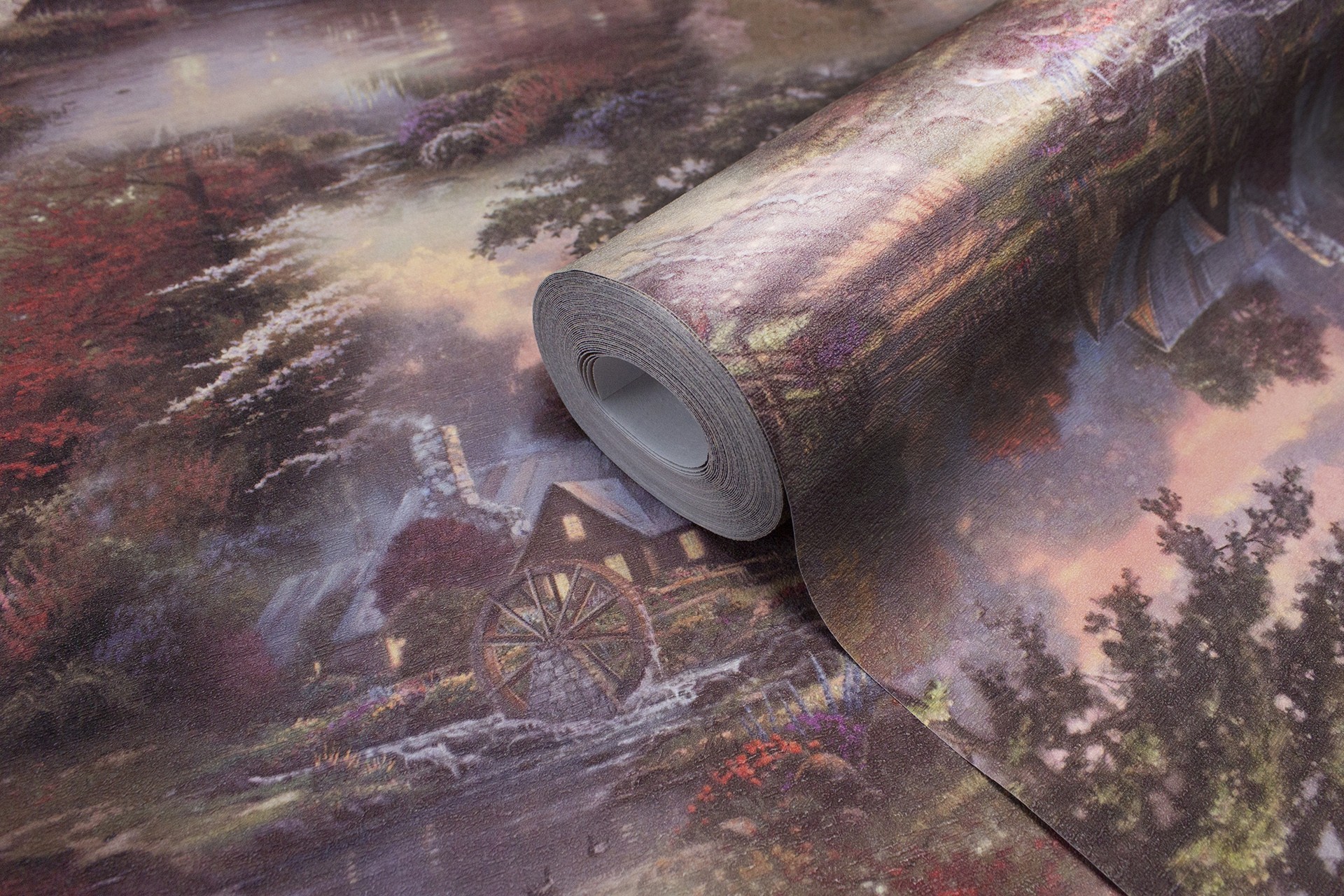 

Обои виниловые на флизелиновой основе LS Сад Декор кофейный ЭШТ 5-1462 (1,06х10,05м)