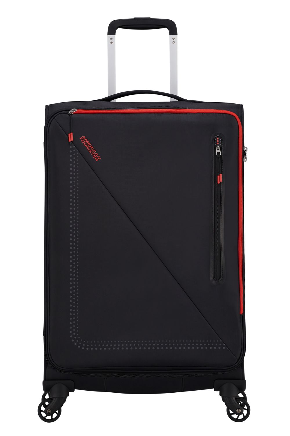 

Чемодан 68 См American Tourister LITE VOLT BLACK/RED 68x42,5x29 MA8*09003