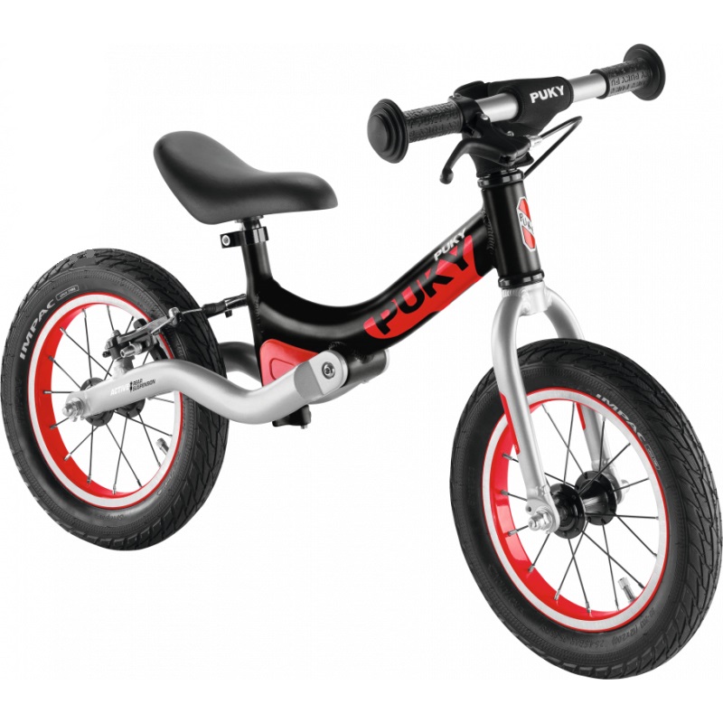

Беговел двухколесный Puky LR Ride Br Black с надувными колесами 12,5" и ручным тормозом V-brake