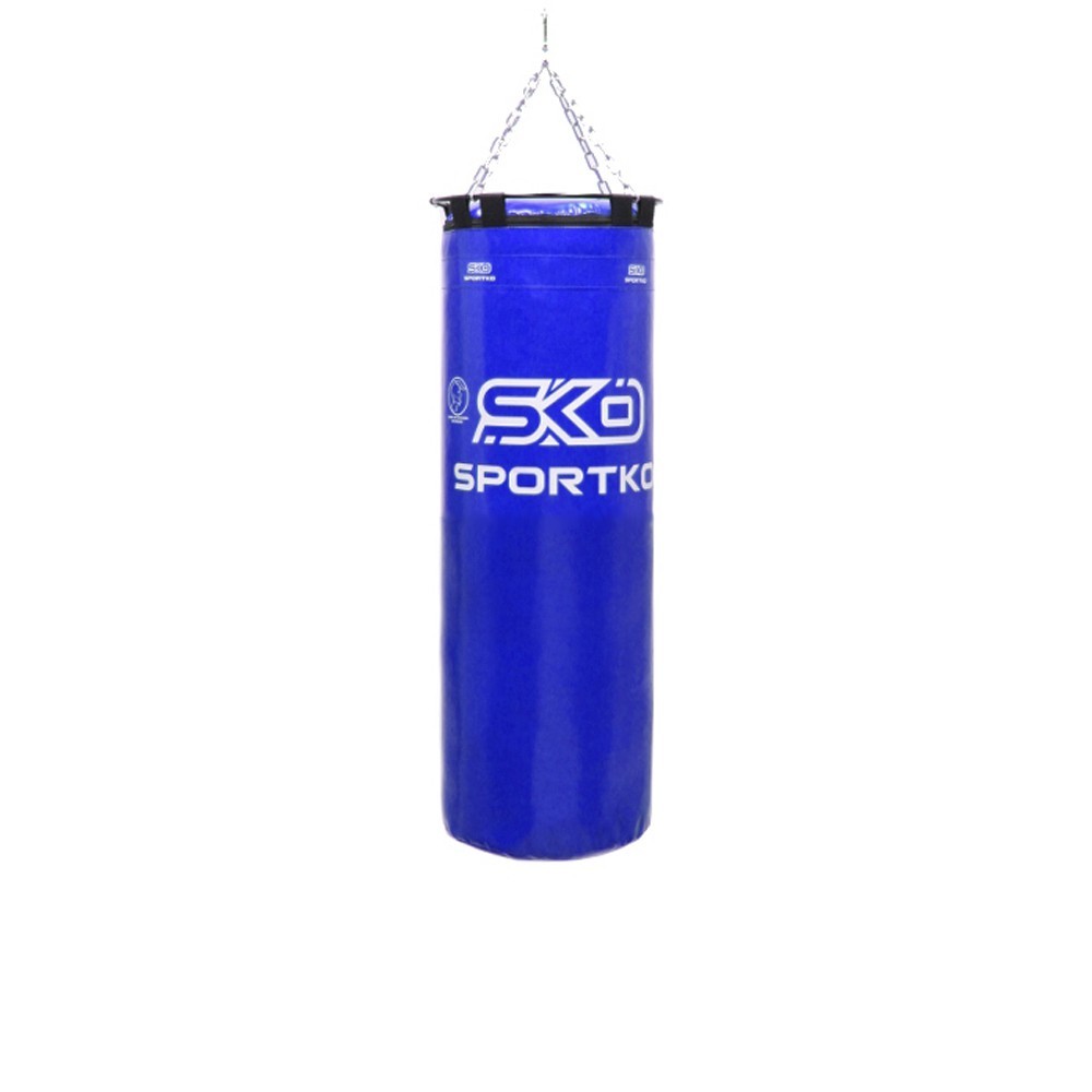 

Боксерский мешок SPORTKO МП-4 ПВХ 85 см/29 см/20 кг синий