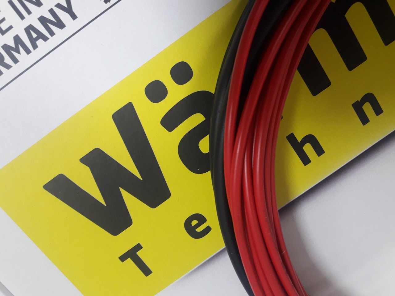 

Нагревательный кабель Warme Twin cable 2200w 121,2 м комплект