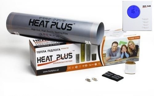 

Комплект теплого пола и термостат HEAT PLUS PREMIUM HPP001Т