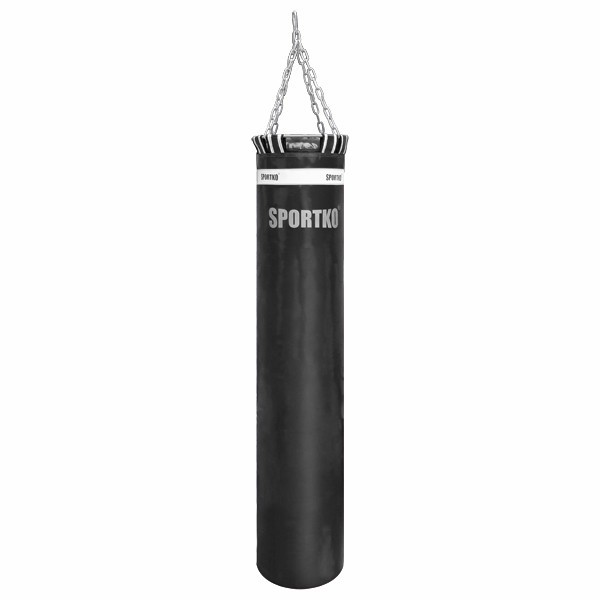 

Боксерский мешок SPORTKO МП-06 ПВХ 180 см/35 см/70 кг черный
